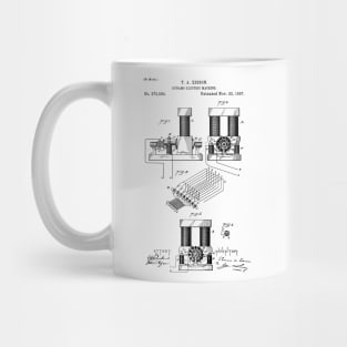 EDISON PATENT / Edison Patent Drawing 373584 Mug